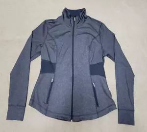 Women's Old Navy Gray Fitted Athletic Jacket, Size Medium M - Picture 1 of 7