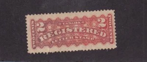 CANADA # F1 VF-MNG 2 quilates SELLO DE REGISTRO GATO VALOR $150 BAC K DE LIBRO @ 20% - Imagen 1 de 1