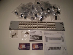 48-port 2U gray Modular patch panel with 48 MDVO UTP modules NT - Picture 1 of 11