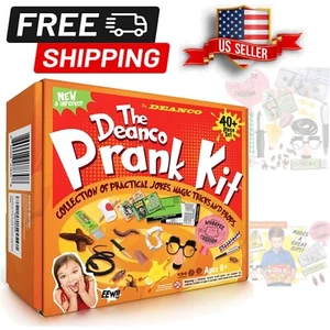 40-Piece Family Prank Kit - Fun Toys for Kids Ages 8-10 - Guaranteed Laughs! - Picture 1 of 11