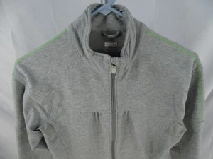 Nike Fit Dry Medium 8-10 Women's Full Zip Light Gray Lightweight Pre-Owned - Bild 1 von 12