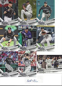 2017 Topps 2 Colorado Rockies Team Set Parra Gonzalez Cardullo Nolan Arenado 14 - Bild 1 von 1