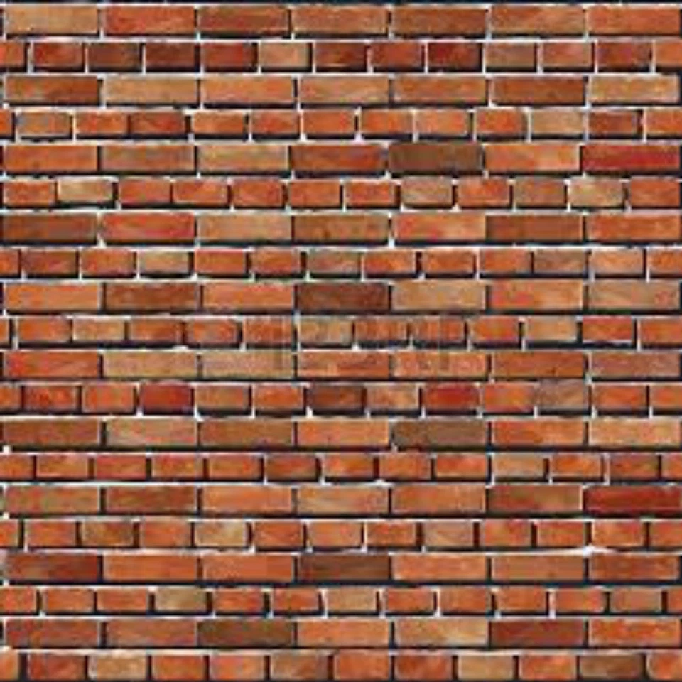 16 SHEETS EMBOSSED paper BRICK wall 20x28cm each scale 1/6       textured - Image 1 of 1