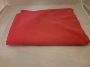 Vtg Light Weight Opaque Knit Bright HOT Pink Sewing Fabric 60" W 1 1/3 Yds VGC!