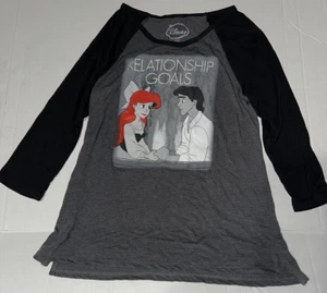 Camisa Raglán Juniors The Little Mermaid Relationship Goals XL - Imagen 1 de 6