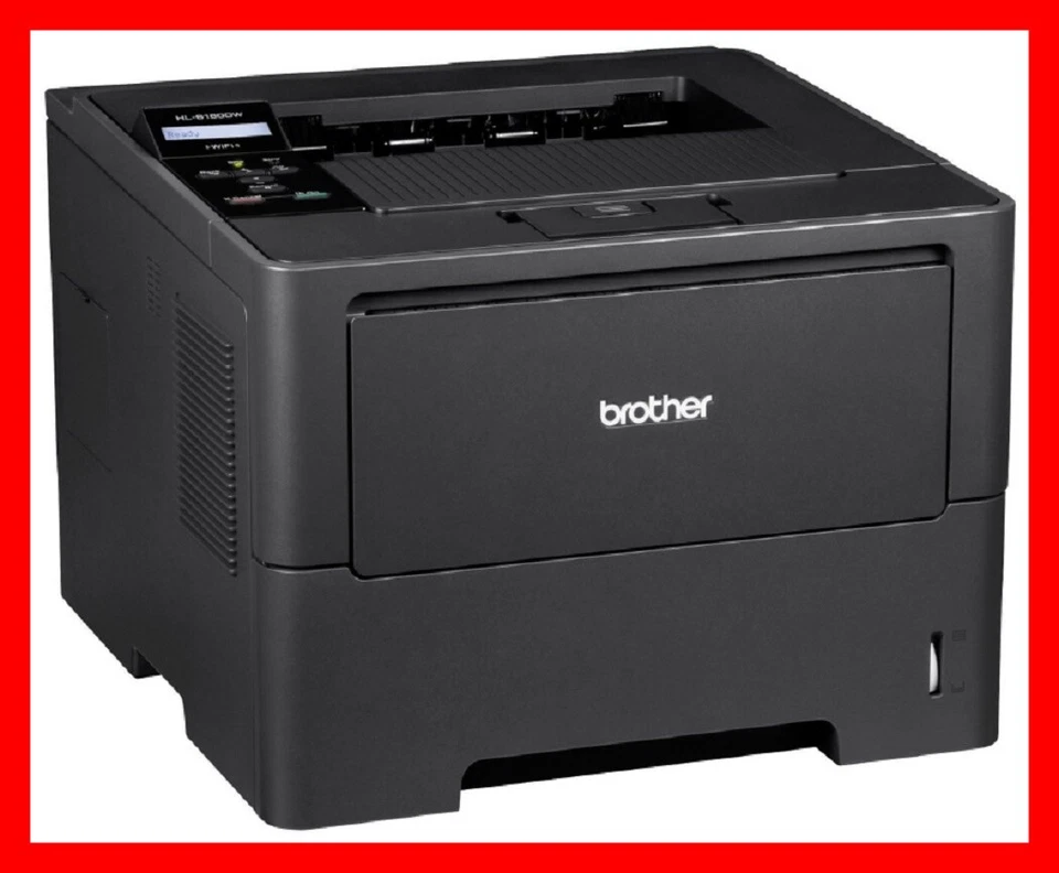Brother HL-6180DW Printer Complete w/ NEW Toner & NEW Drum CLEAN! FAST Ship! - Image 1 of 1
