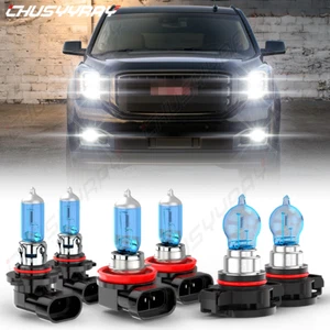 For Chevy Avalanche 2007-2013 - 6x Halógeno Faros Antiniebla Bombillas Combo Kit - Picture 1 of 12