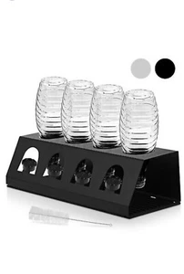 Premium Drying Rack Bottle Holder SodaStream Drip Dry including Cleaning Brush - Picture 1 of 9