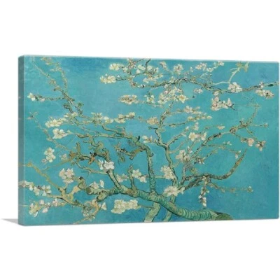 Modern Wall Art Decor Van Gogh Almond Blossom Canvas Wall Art - 24"x36" - Image 1 of 4
