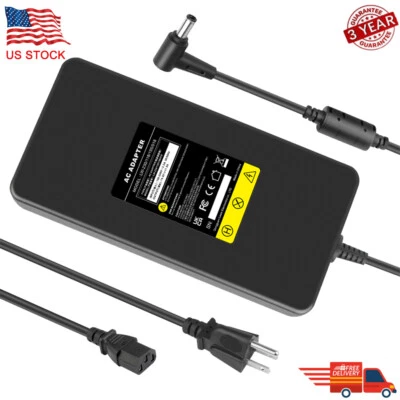 Cargador adaptador de CA de 150 W/180 W/230 W para cable de alimentación portátil ASUS ROG Foto 1 de 4