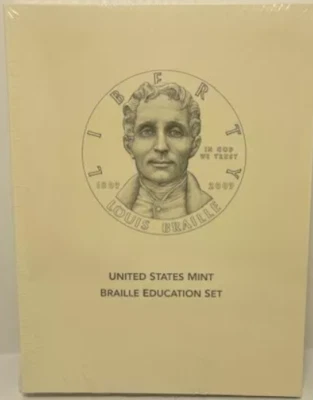 Unopened 2009 US Mint Braille Education Set BR-4. - Image 1 of 2