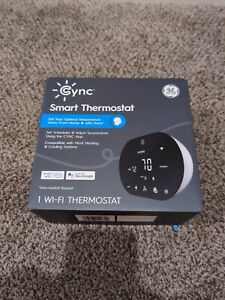 GE CYNC Smart Thermostat - White