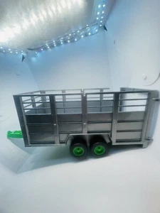 Bruder Livestock Trailer Vehicle One Size 02227 Built Very Good￼ - Picture 1 of 12