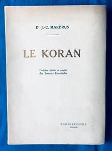 Dr J-C Mardrus : LE KORAN 1926 1/100 EX SUR JAPON Coran - Picture 1 of 4