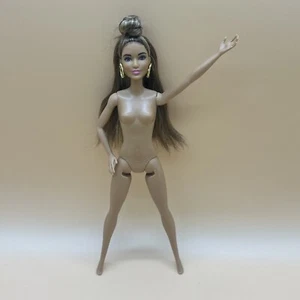 Barbie Fashionistas Doll #73 Rosey Romper Nude For OOAK Hispanic With Earrings - Picture 1 of 24