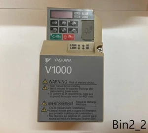 Used YASKAWA V1000 CIMR-VT2A0002BAA 0.2kW Inverter - Picture 1 of 13