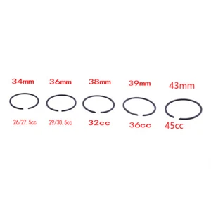 Piston Ring 34mm-43mm for 23CC-45cc Zenoah CY for 1/5 HPI Baja RV KM TS LOSI - Picture 1 of 11