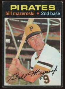 1971 Topps Bill Mazeroski #110 Pittsburgh Pirates EX-EXMT - Picture 1 of 3