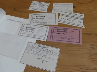 Faksimiles "Fahrbillette aus der Frühzeit der Eisenbahn" Tickets Eisenbahn Ed. - Bild 1 von 4