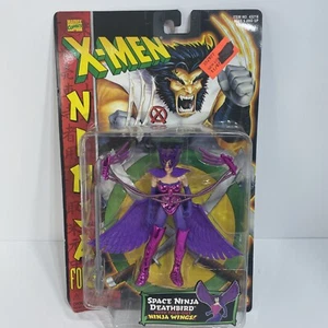 1996 ToyBiz Marvel X-Men Space Ninja Deathbird Foldout Ninja Wings Vintage Toy - Picture 1 of 12