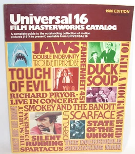 Universal 16 Film Masterworks Catalog 1980 High School 16mm 35mm Rental 200-Page - Picture 1 of 13