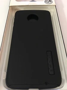Incipio DualPro DualLayer Case Motorola Moto Z Droid Matte Black MT-377-BLK - Picture 1 of 3