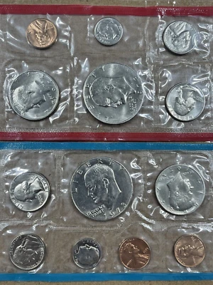 1973 P&D Uncirculated U.S. Mint Set with S Penny, No Envelope - Image 1 of 4