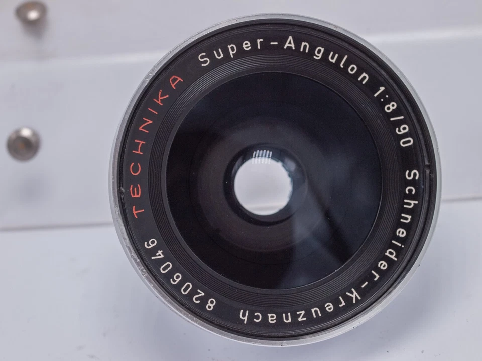 Front Group Only - Lente Linhof Schneider-Kreuznach Super-Angulon 90 mm F8 LF Foto 1 de 4
