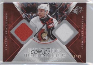 2007-08 SPx Winning Materials Spectrum /99 Dany Heatley #WM-DH