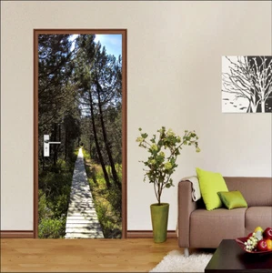 3D Sonniger Weg H3864 Tür Wandmalerei Wandaufkleber Aufkleber Erin 2023 - Picture 1 of 11