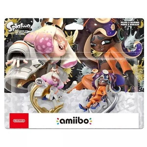 AMIIBO SPLATOON 3 ALGA E NORI (PEARL & MARINA) NINTENDO SWITCH SET TORRE ORDINE - Imagen 1 de 1