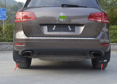 ABS Plastic Mud Flaps Splash Guard Mudguard Set For Volkswagen Touareg 2011-2018 - Image 1 of 4