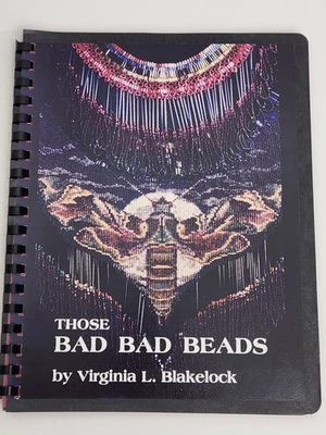 Those Bad Bad Beads Virginia Blakelock 6th Ed. Beadwork Jewelry Pattern Book - Image 1 of 4