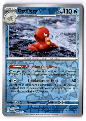 Octillery Reverse Holo Common SV04: Paradox Rift 034/182 NM - Image 1 of 2