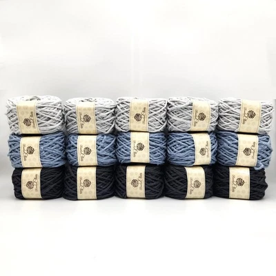 15 Balls Macrame Cotton Cord 7 mm Crochet Knitting Yarn Baskets Wall Decor - Image 1 of 4