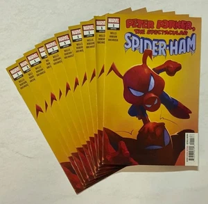 Peter Porker der spektakuläre Spinnenschinken # 1 Marvel Comics 10 Comics Lot J8.160 - Bild 1 von 1