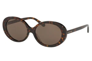 Authentic Coach Sunglasses HC8270U 512073 Tortoise Full Rim Brown Gradient 55MM - Picture 1 of 2