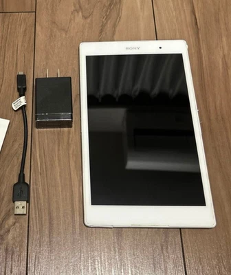 Sony Xperia Z3 Tablet Compact SGP612 White Wi-Fi 32GB Android Tablet Japan Used - Image 1 of 4