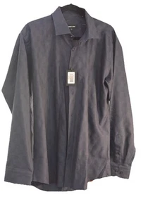 Jared Lang Men’s Long Sleeve Violet Blue Button Down Shirt New Sz XL - Picture 1 of 10