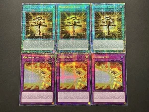 3x Millennium Ankh + 3x Obliterate!!! | NM | 1st Ed | Starlight Rares | YuGiOh! - Picture 1 of 13