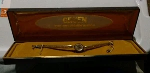 Vintage GRUEN Womans Watch 10k Gold Filled. In Original Box - Picture 1 of 3
