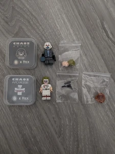 Lego Phoenix Custom Bricks (PCB) Jokers / Chaos Nurse & Chaos Agent - Picture 1 of 1