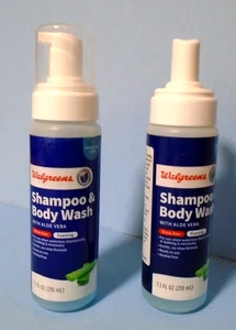 Champú y gel de baño Walgreen's con aloe vera 2 botellas - Imagen 1 de 2