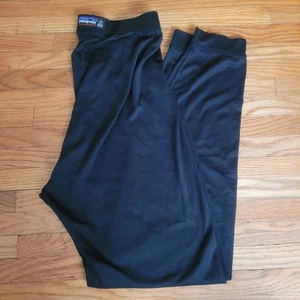 Pantalones de Colección Patagonia Capilene Peso Medio Capa Base Inferior Mujeres M Negros Hechos en EE. UU. - Imagen 1 de 8