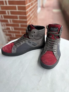 HOGAN Rebel - Sneakers Casual - Taglia 42 (Size 7) - Scarpe In Ottime Condizioni - Picture 1 of 15