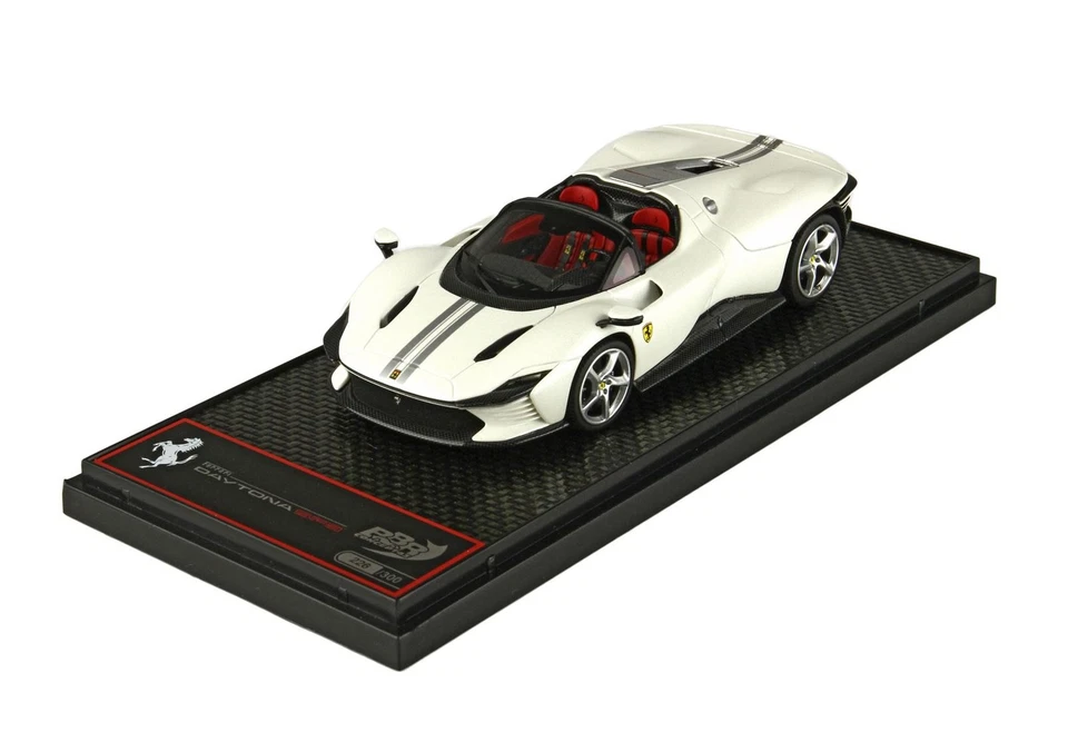 1 43 BBR Ferrari SP3 Daytona Série Icona Bianco Italia Mat Blanc - Limité 300