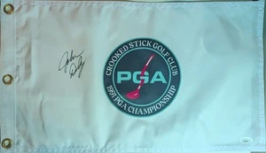 Prendedor de campeonato de la PGA firmado por John Daly 1991 bandera automático certificado de autenticidad JSA palo torcido raro - Imagen 1 de 1