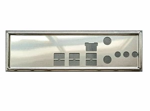 IO I/ O Shield For backplate ASUS B350-I GAMlNG Motherboard Backplate OEM - Afbeelding 1 van 1