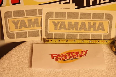 2! VINTAGE Yamaha decal  YZ  IT DT RT RD YZF motocross  AHRMA 125 250 360 400  - Image 1 of 4