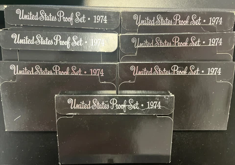 1974 US Mint Proof Set Cover